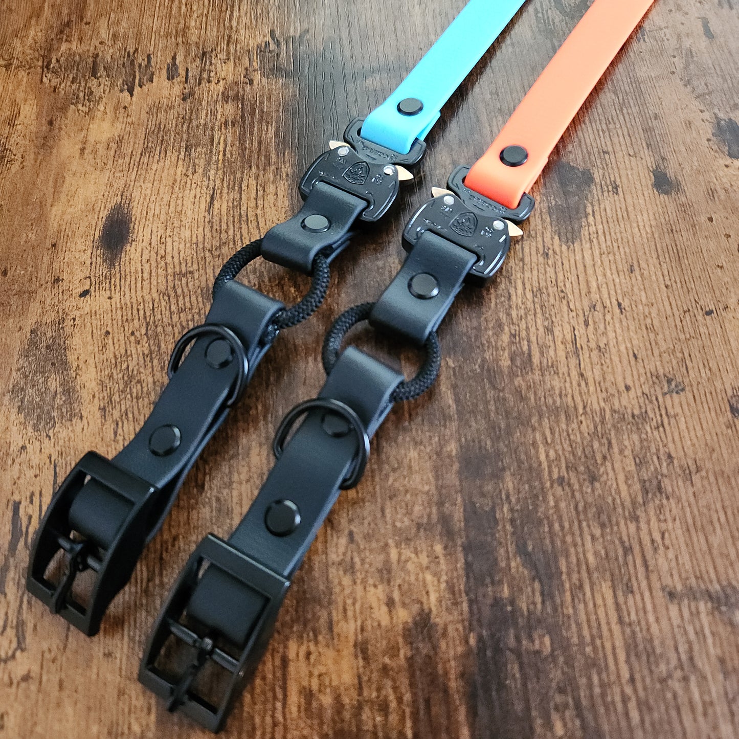 cobra buckle and bungee e-collar straps