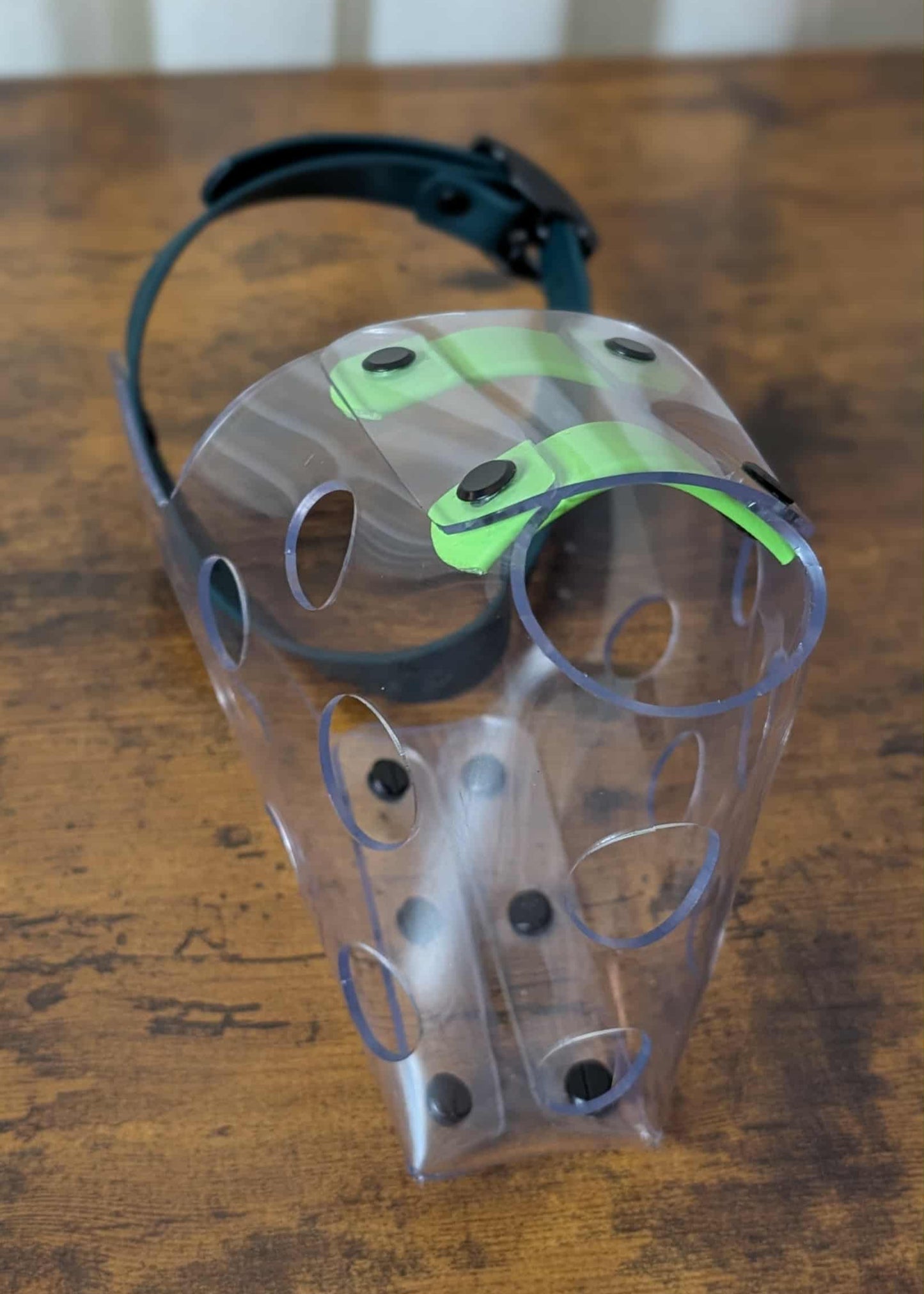 custom biothane and vinyl muzzle for dogs