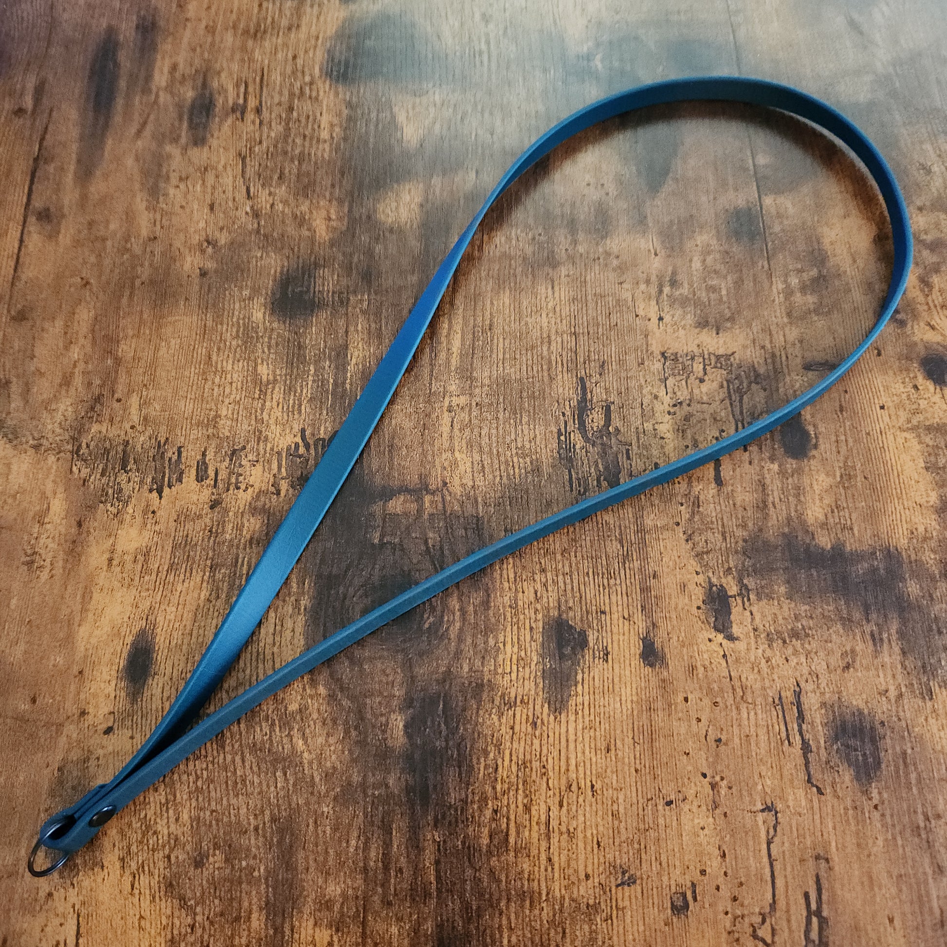 dark green biothane lanyard