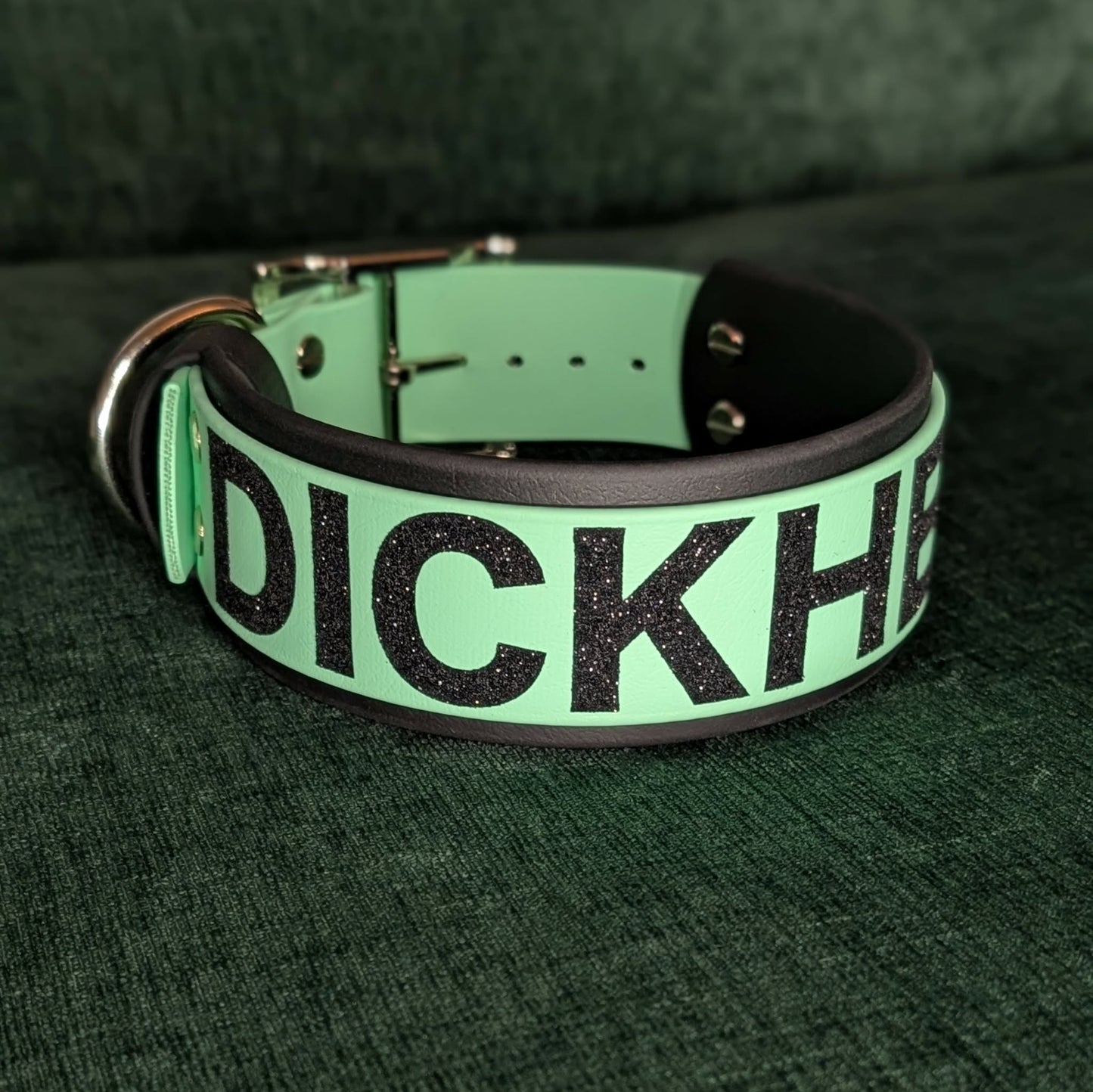 dickhead biothane dog collar