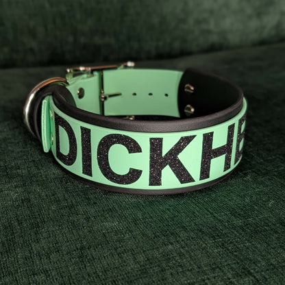 dickhead biothane dog collar