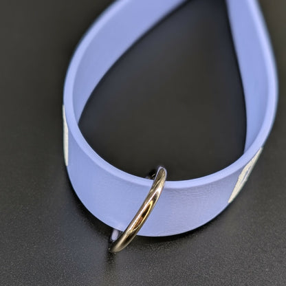 floating o ring on periwinkle do not pet traffic handle