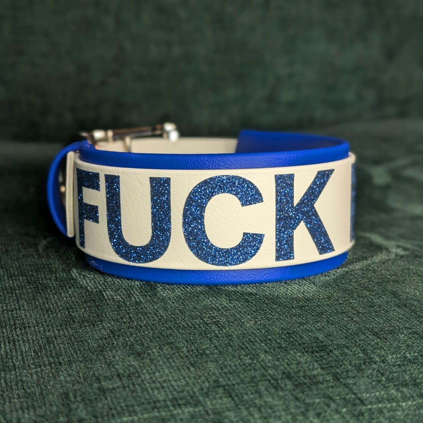 FUCK ICE biothane dog collar