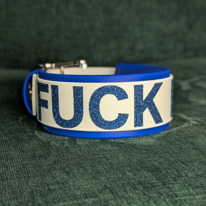 FUCK ICE biothane dog collar
