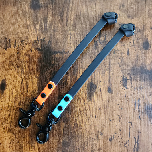 knotted biothane grab tab