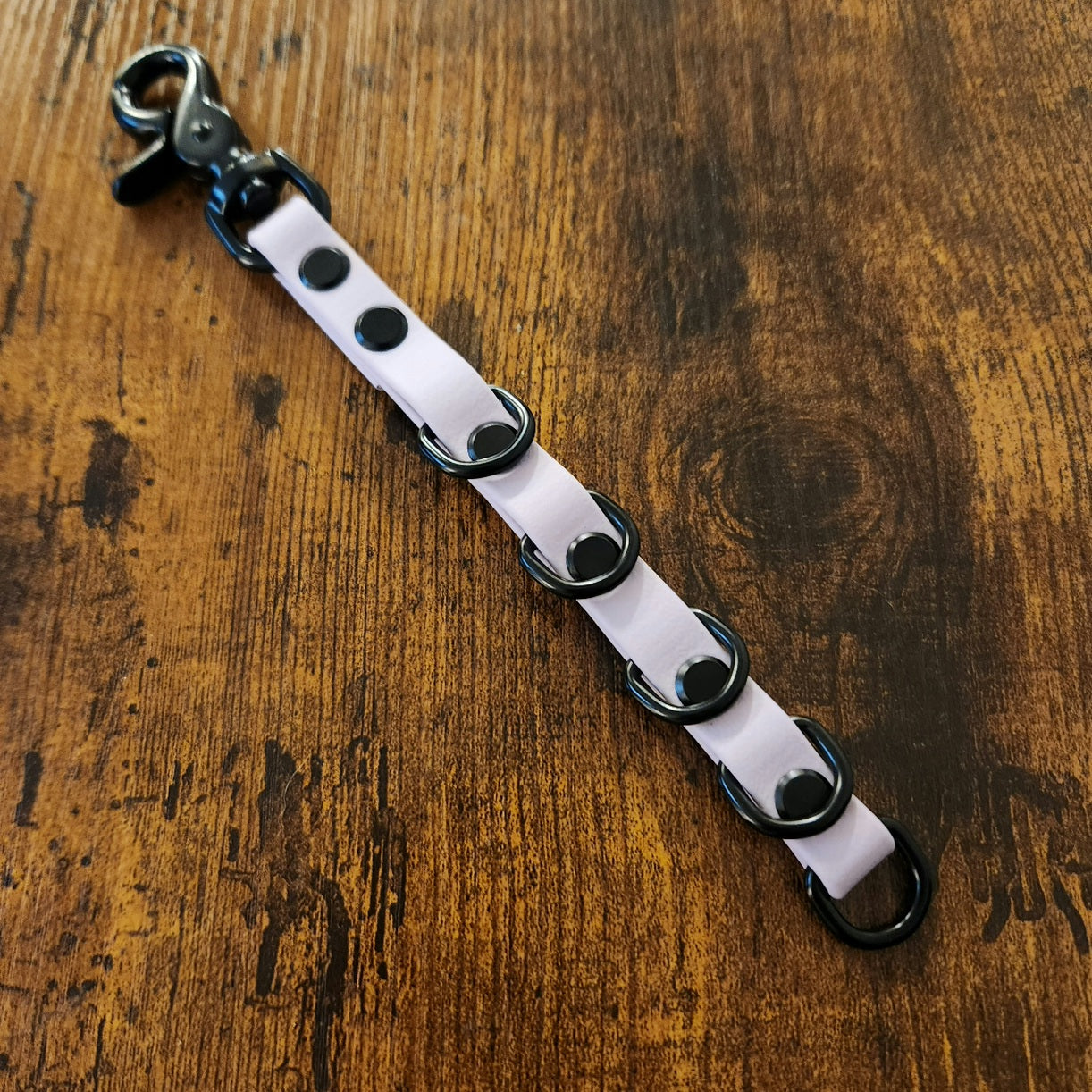 lavender biothane dog grooming loop extender