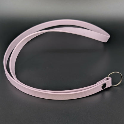 lavender biothane lanyard for e-collar remote