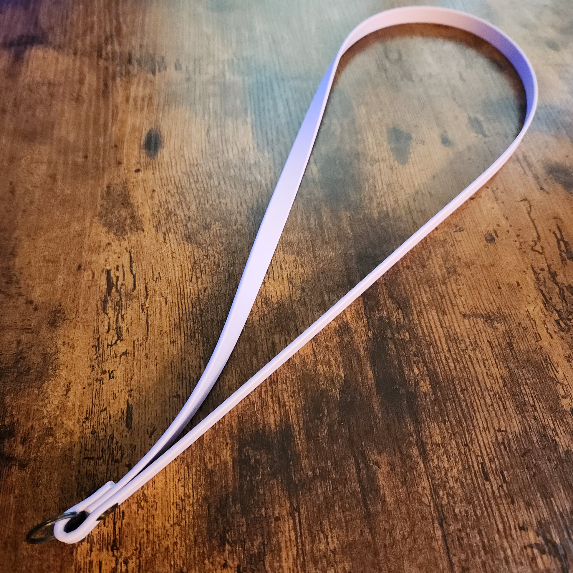 lavender biothane lanyard
