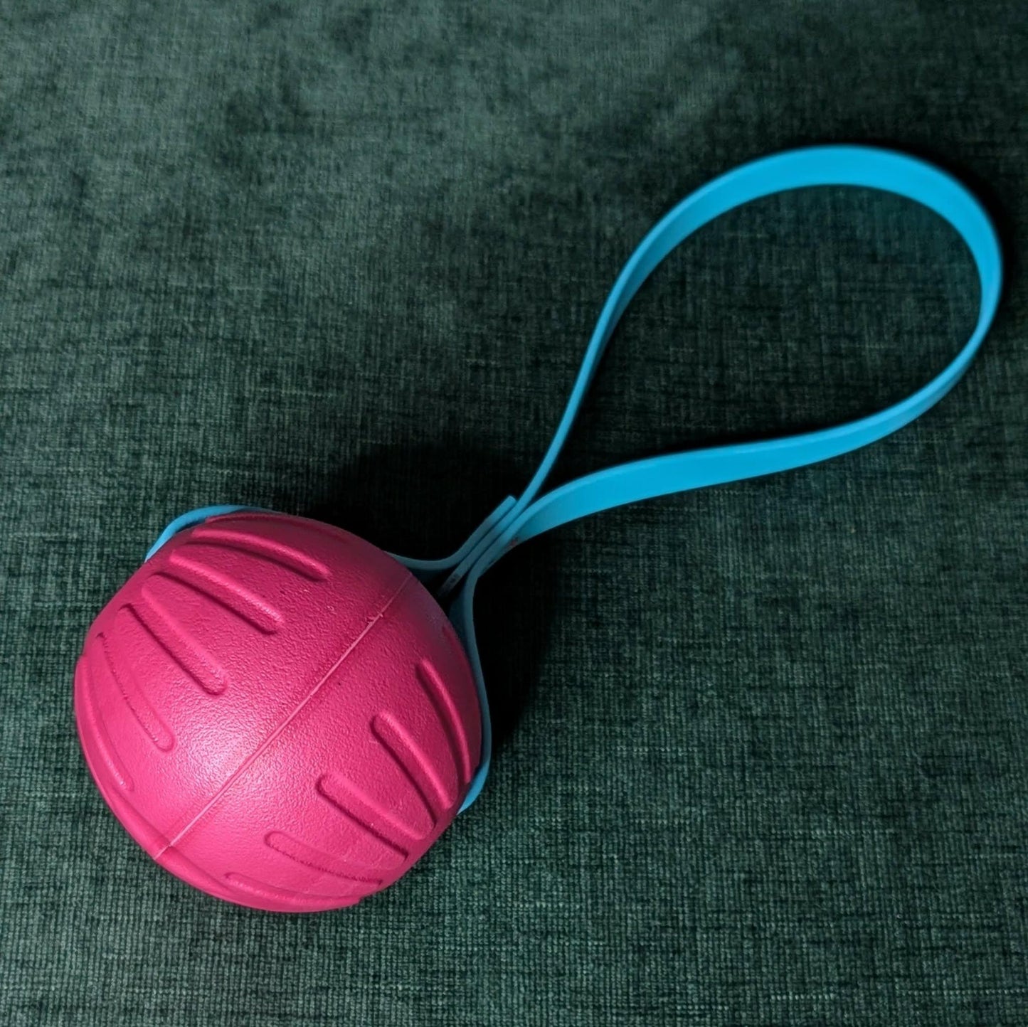 pink eva foam reward ball tug