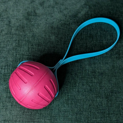 pink eva foam reward ball tug