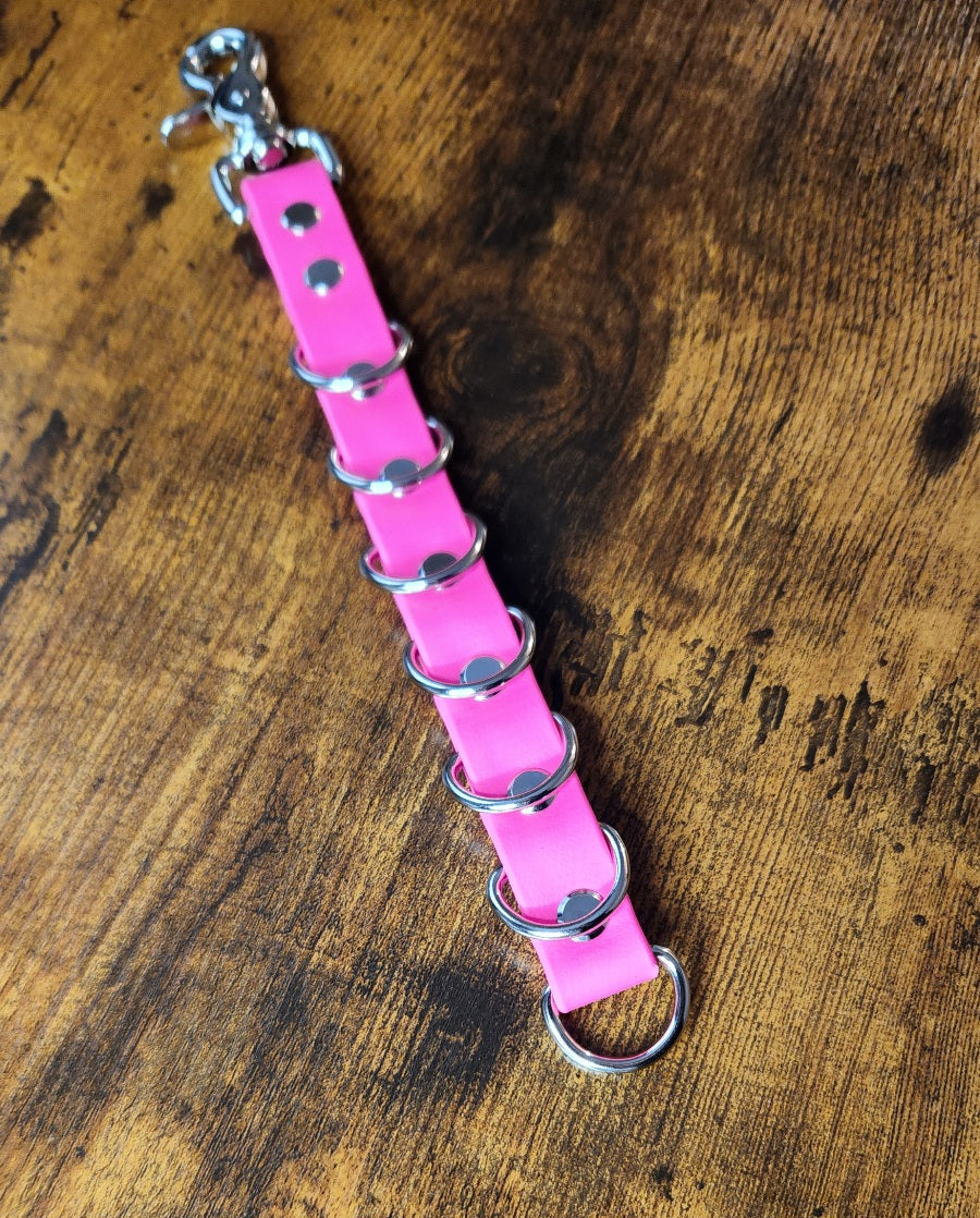 ready to ship premade biothane dog grooming loop extender