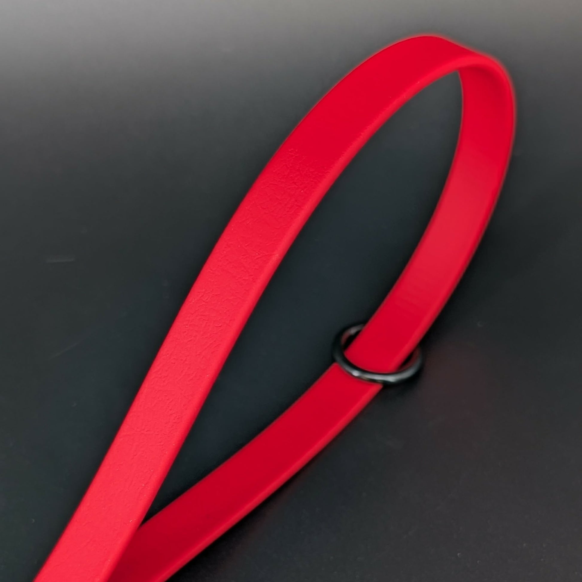 red biothane traffic handle with floating o ring