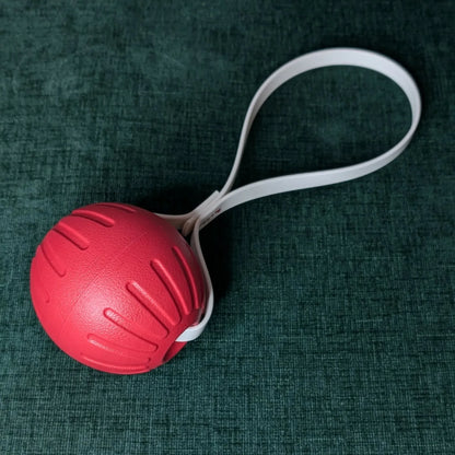 red eva foam reward tug ball