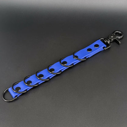 royal blue biothane dog grooming loop extender